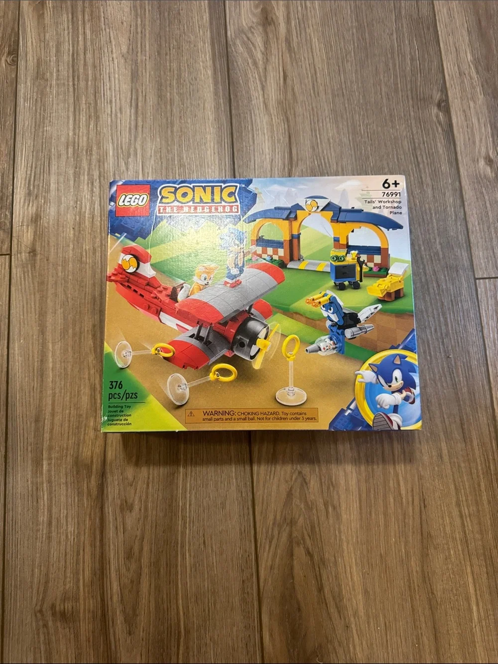 Lego Sonic Red and Yellow Airplane Adventure Building Set